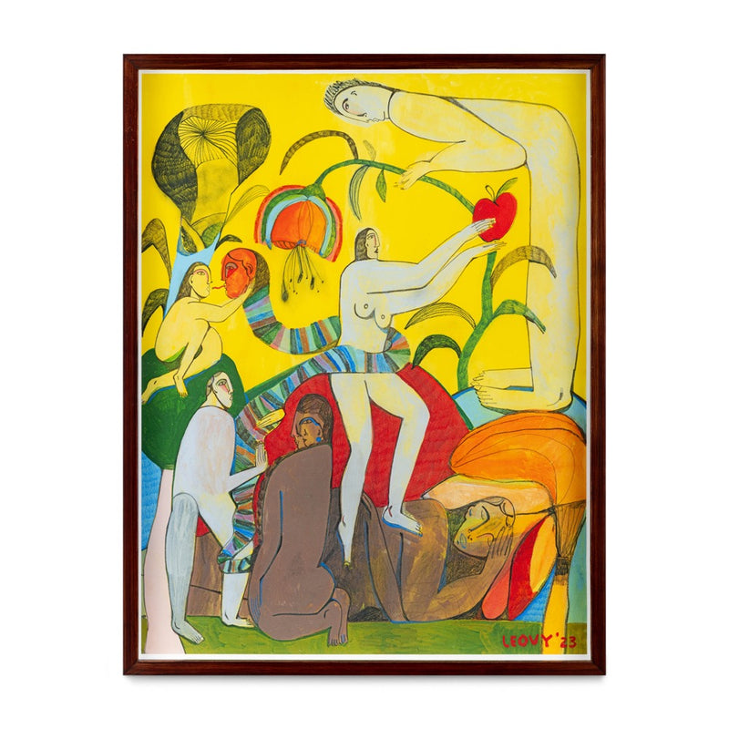 Serpientes y Manzanas Print