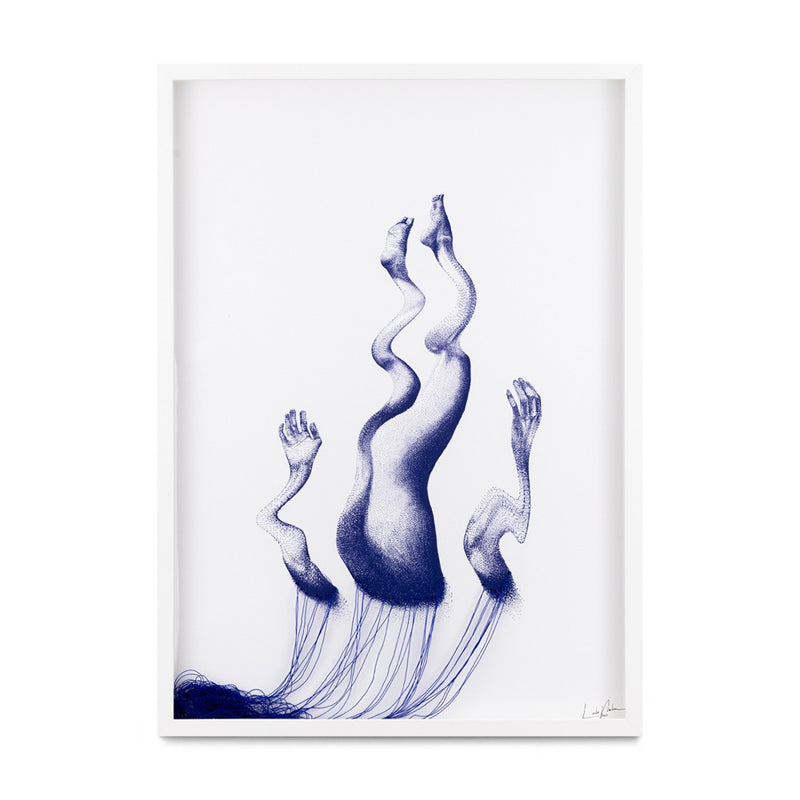 Andreas Large White Frame