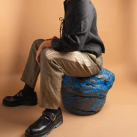 Black Ottoman