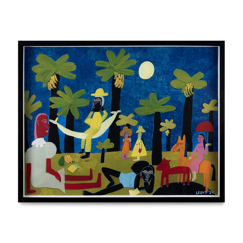 En la Noche Hace Calor Print