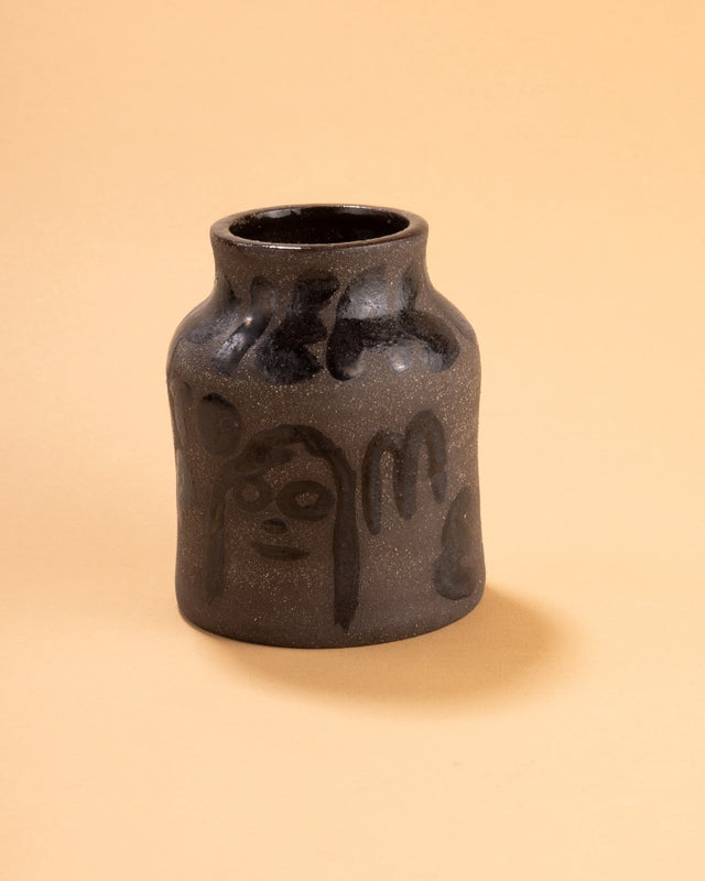 Please Stop Me Mini Vase