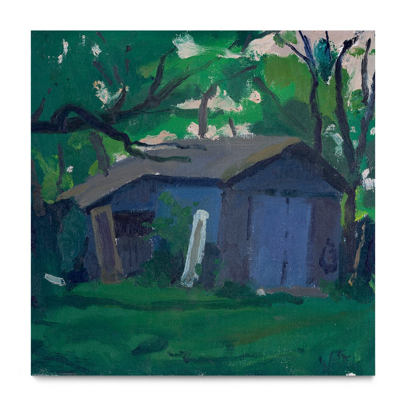 Casa En Verde Profundo