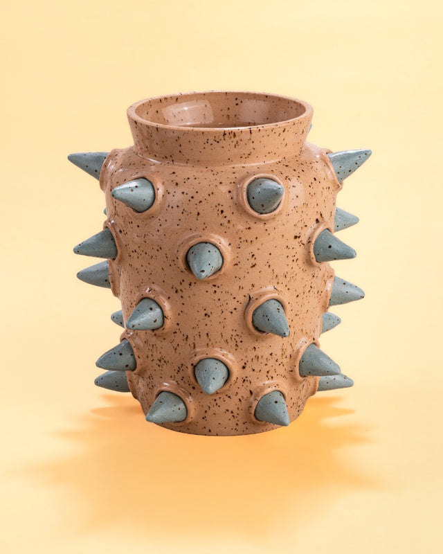 Pink  Spiked Vase, 2024.