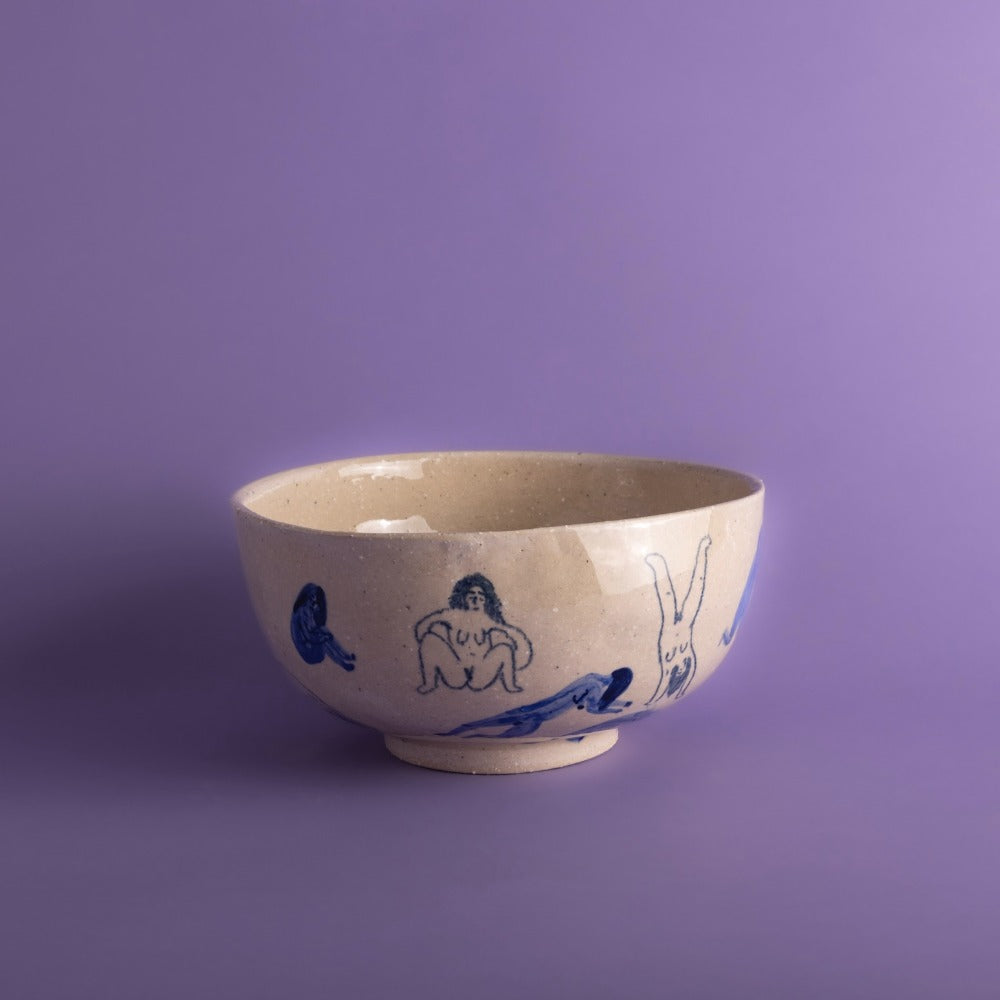 Figuras Azules Bowl