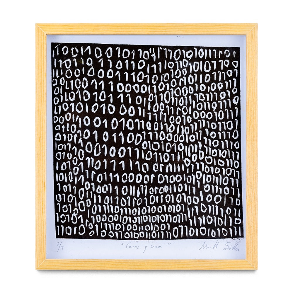 Ceros y Unos Print