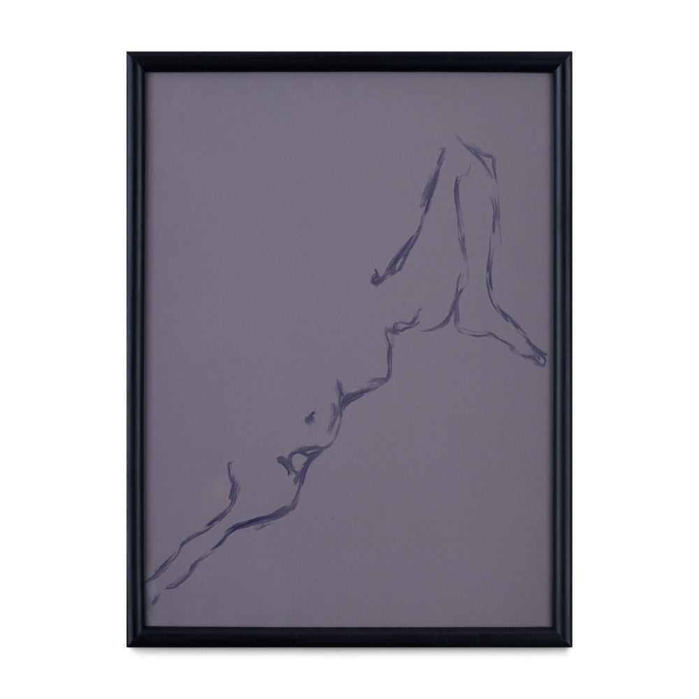 Gesto del Cuerpo III Black Frame, 2025